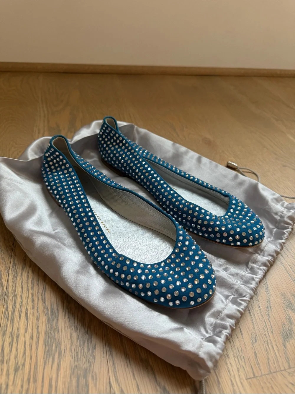 Giuseppe Zanotti teal blue